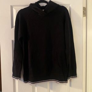 Black brand new Lululemon sweater with hood